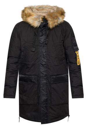 Long hooded jacket, zdjęcie 1 Long hooded jacket od Diesel